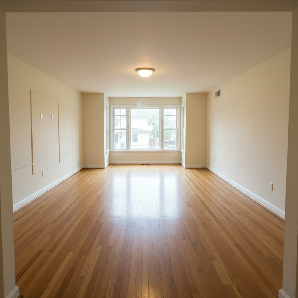 After — Furniture removal