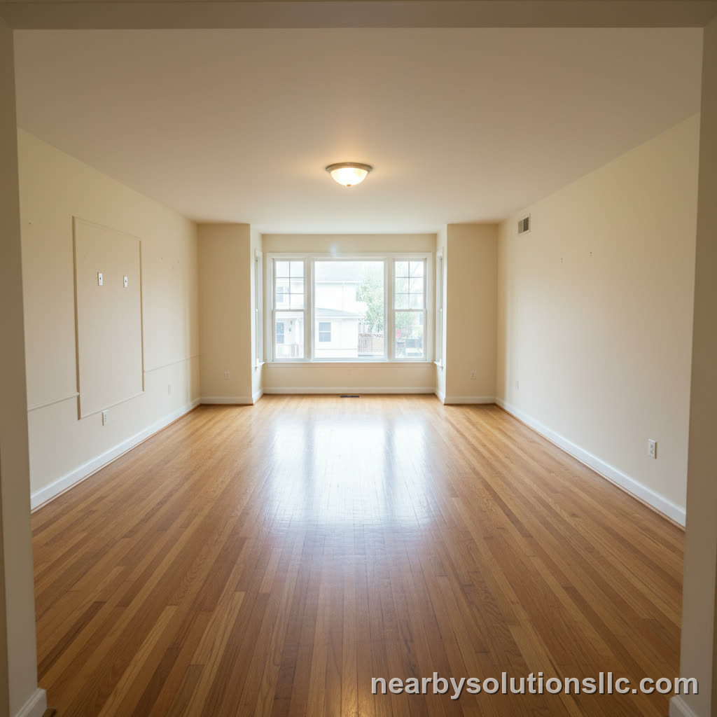 After — Furniture removal