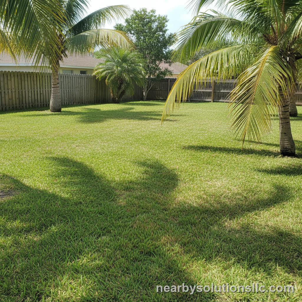 After — Yard debris haul