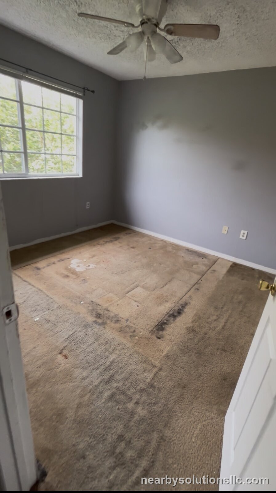 After — Bedroom cleanout & bed removal