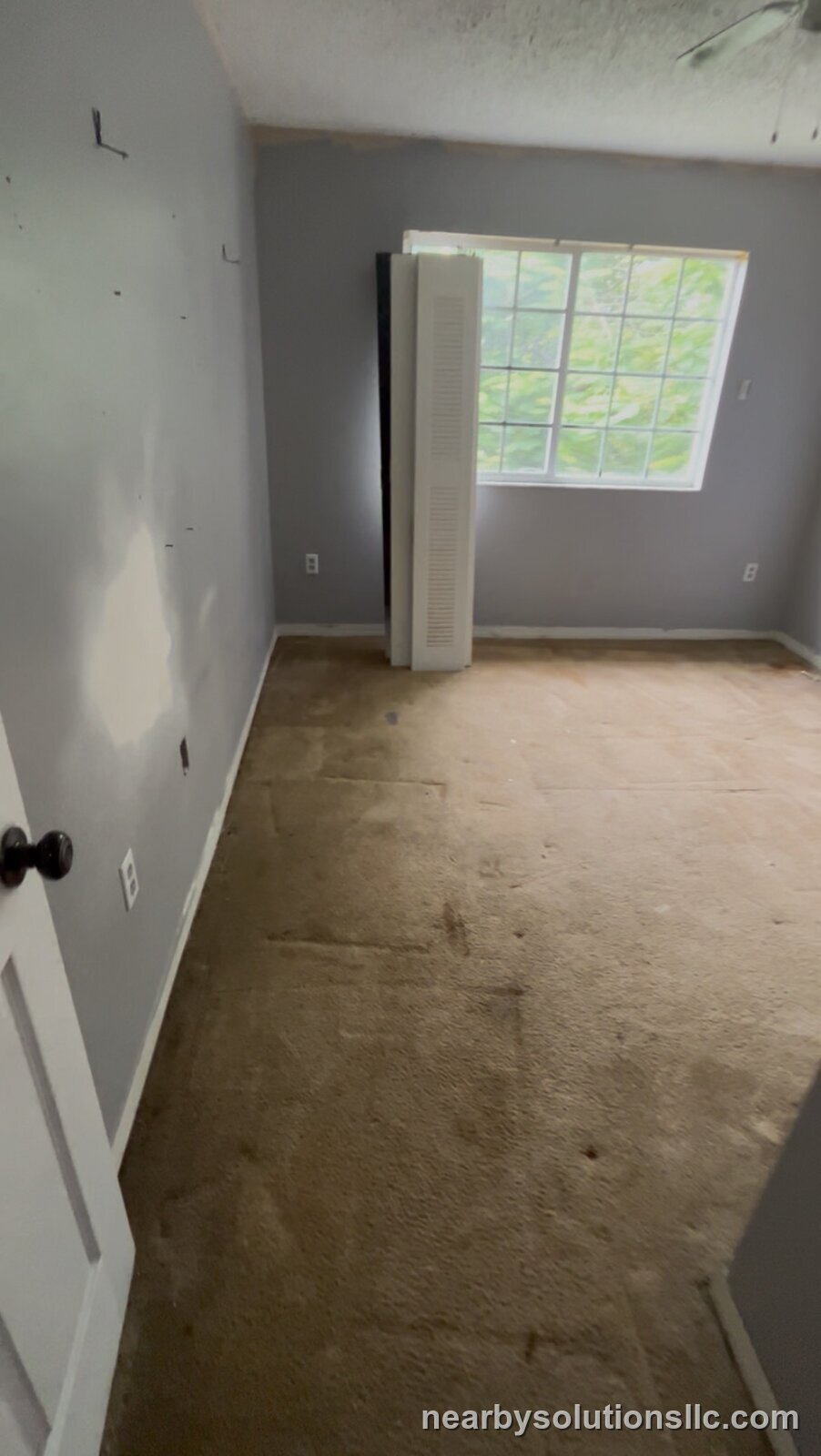 After — Full-room storage cleanout